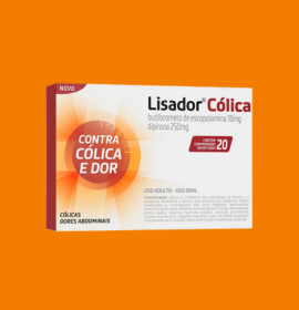 LISADOR COLICA CAIXA 20 COMP REVEST